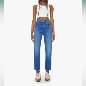 Mother High Waisted Hover Denim 25
